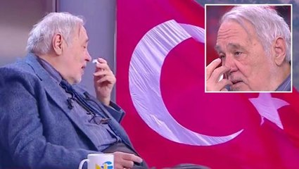 İlber Ortaylı'yı canlı yayında ağlatan şiir! Sunucuyu bile şaşırttı