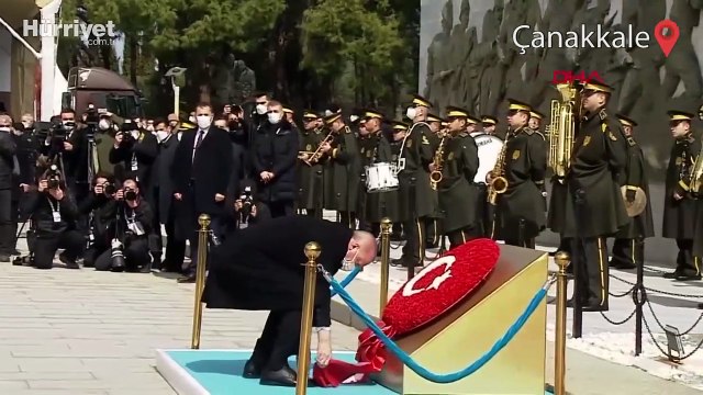 Cumhurbaşkanı Erdoğan, Çanakkale Zaferinin 107. Yılı Anma Töreni nde konuştu