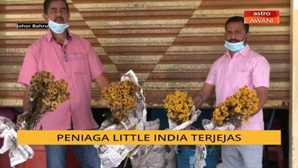 Peniaga Little India terjejas