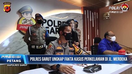Polres Garut Ungkap Kejadian Perkelahian 2 Preman di Garut