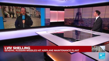 War in Ukraine: Russian missiles destroy aircraft repair plant in Lviv