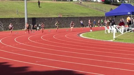 Warrnambool Standard Grace Kelly 200m state championships  win