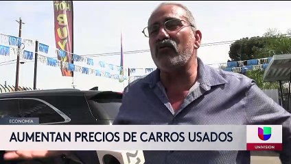 Aumentan precios de carros usados