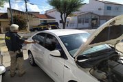 PRF recupera carro roubado há pouco mais de 1 ano em Recife e que circulava clonado em Piancó