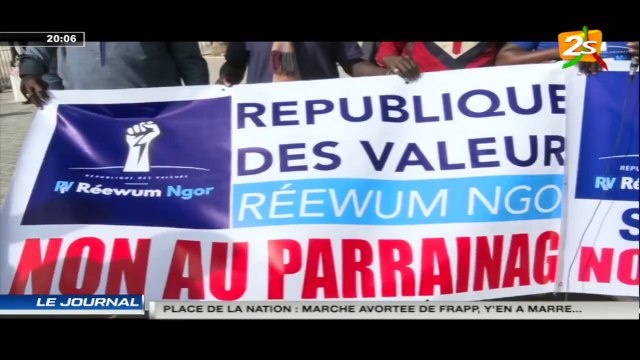 SUIVEZ LE JOURNAL 20H AVEC NDEYE ARAME TOURE | MERCREDI 23 MARS 2022