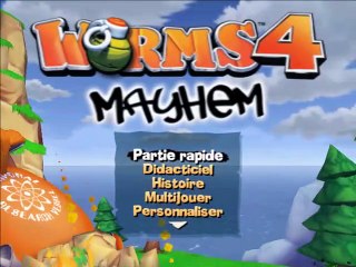 Worms 4 : Mayhem online multiplayer - ps2