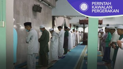Pantau Kepatuhan SOP | Polis Kedah tingkatkan anggota di masjid dan bazar Ramadan