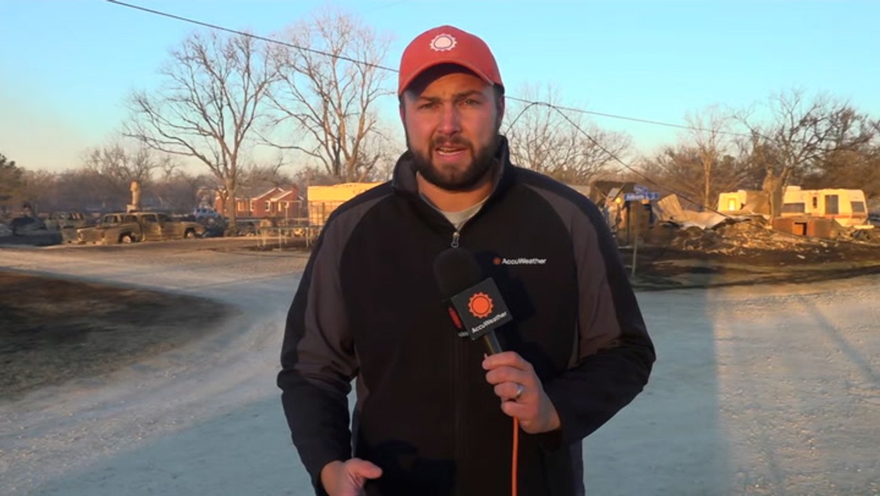 Devastation in the wake of Texas fires