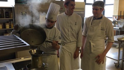 VIDEO. Tours : un Top chef dans les cuisines du lycée Albert Bayet