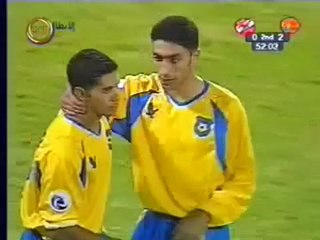 الشوط الثاني مباراة الاسماعيلي و الاهلي المصري 4-0 دوري ابطال العرب 2004