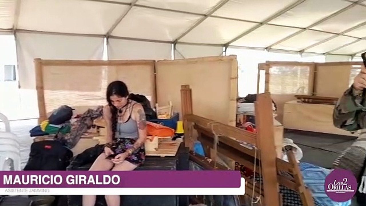 Seguridad jamming destruye pertenecias de vendedores