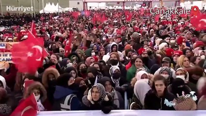 1915 Çanakkale Köprüsü'nün  açılışı büyük coşkuyla gerçekleşti