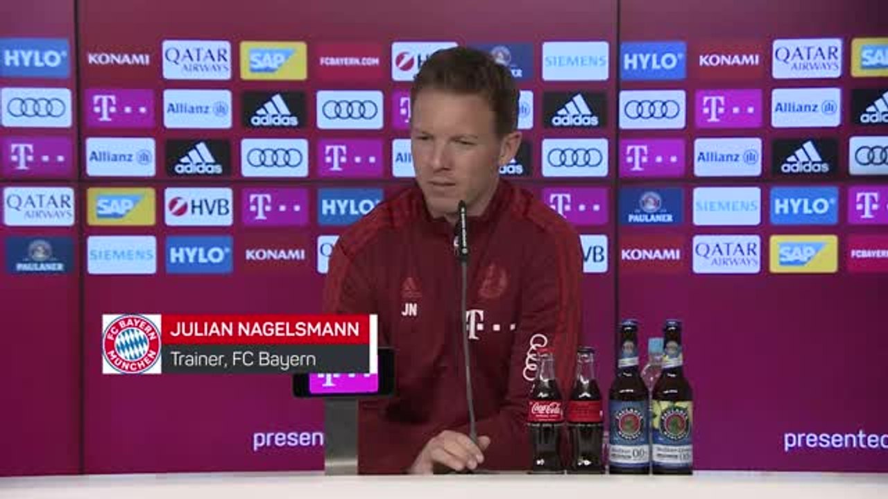Nagelsmann zum Los: 'Anspruch weiterzukommen'