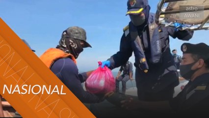 Nelayan terkejut terima sumbangan tengah laut