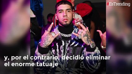 Download Video: Se lo borró: Anuel AA dejó al descubierto que ya casi no le queda nada del tatuaje de Karol G