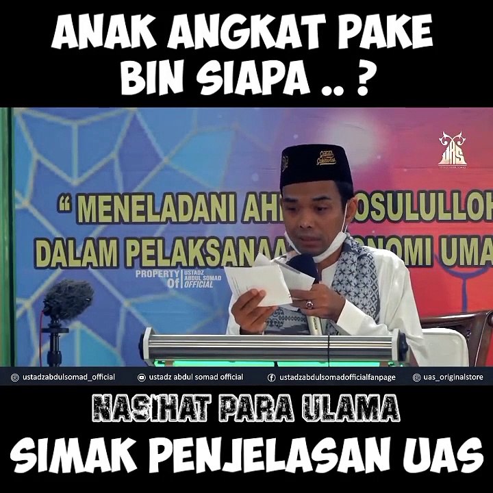 ANAK ANGKAT PAKE BIN SIAPA... ?