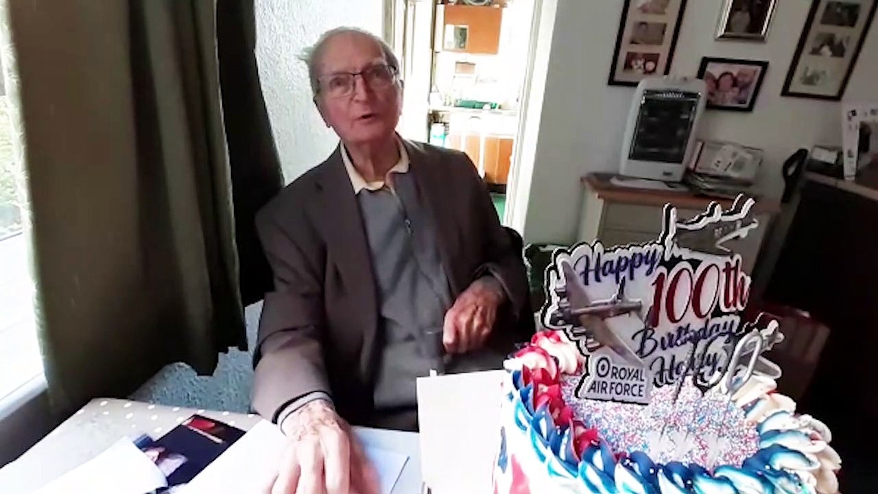 Harry Oxman celebrates his 100th birthday today - 78 years after he was almost buried at sea after contracting malaria in Africa