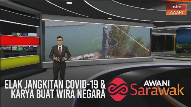 AWANI Sarawak [22/04/2020] - Berniaga hadapan rumah, elak jangkitan COVID-19 & karya buat wira negara