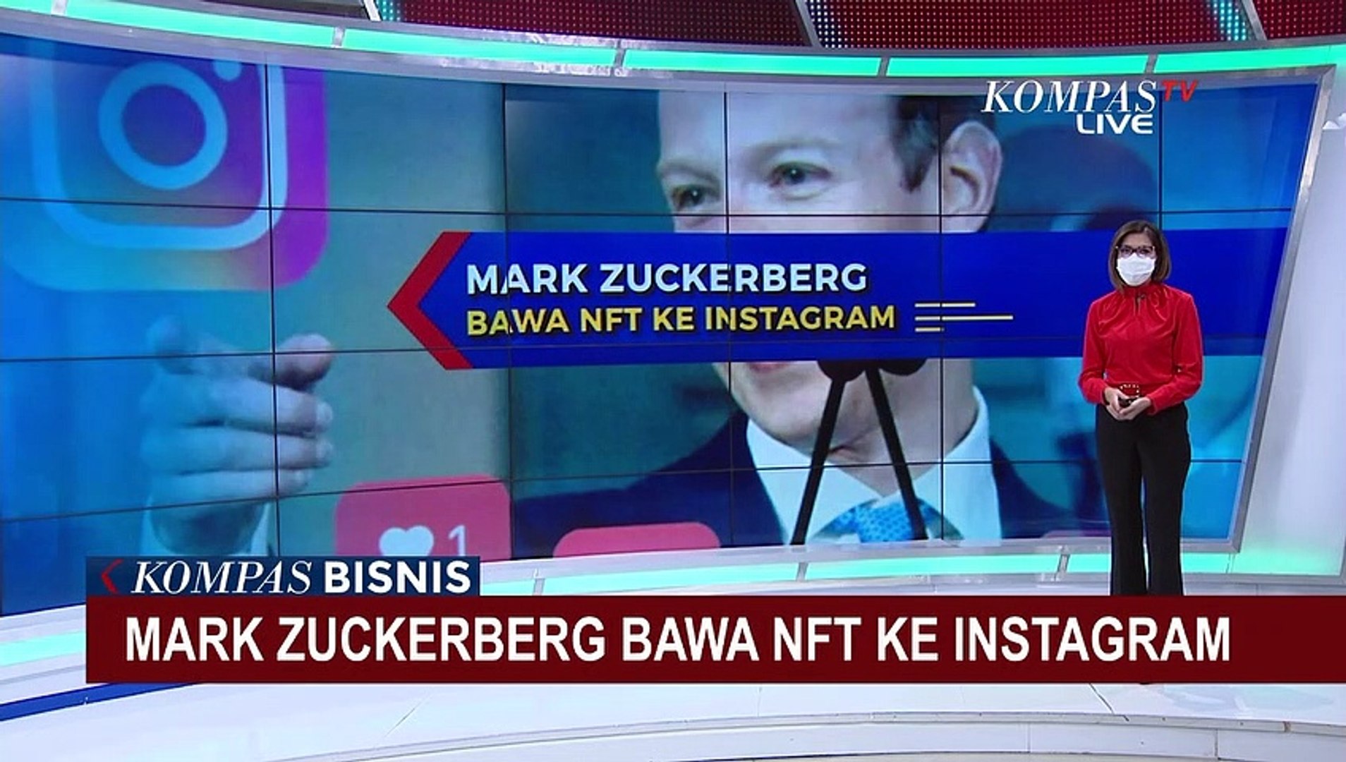 ⁣Mark Zuckerberg Bersiap Bawa NFT ke Instagram