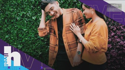 h Live! - Lama tak jumpa tunang, Risteena rindu nak makan bersuap