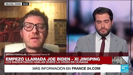 Informe desde Beijing: inició llamada de Joe Biden con Xi Jinping