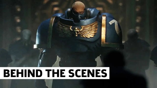 Warhammer 40,000 Space Marine Armouring Ritual Cinematic Behind the Scenes