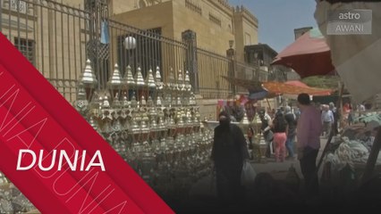 Umat Islam di Kaherah buat persiapan terakhir memasuki bulan Ramadan