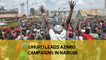 Uhuru leads Azimio campaigns in Nairobi