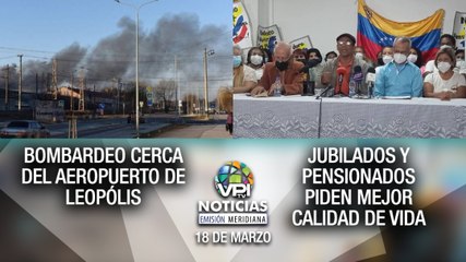 Noticias VPItv Emisión Meridiana - Viernes 18 de Marzo