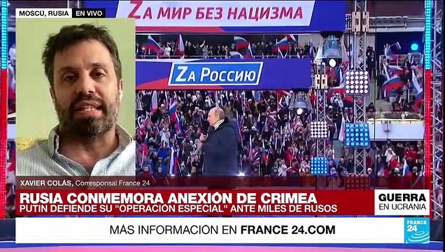 Informe desde Moscú: Rusia conmemora anexión de Crimea y defiende su “operación especial”