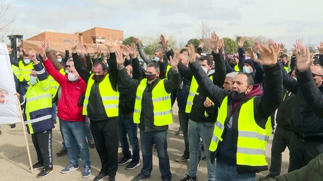 Quinto día de paro de los transportistas con una cifra total de 6 detenidos