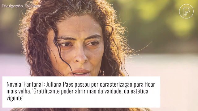 Juliana Paes antes e depois: atriz envelhece para a novela 'Pantanal' e surge irreconhecível. Truques são revelados