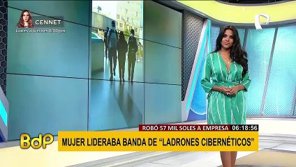 Capturan a mujer que lideraría banda de delincuentes cibernéticos