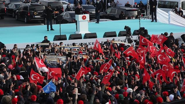 Cumhurbaşkanı Erdoğan köprü ücretine Pahalı mı? diye sordu! Kalabalık hep bir ağızdan yanıt verdi
