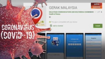 PDRM terima 300,000 permohonan individu daftar aplikasi Gerak Malaysia