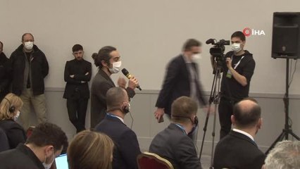 Son dakika haberi: Bakan Koca, Avrupa Bölgesi Göç ve Sağlık Yüksek Düzeyli Toplantısı'nın kapanış toplantısına katıldı