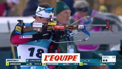 Le résumé du sprint d'Oslo - Biathlon - CM (H)