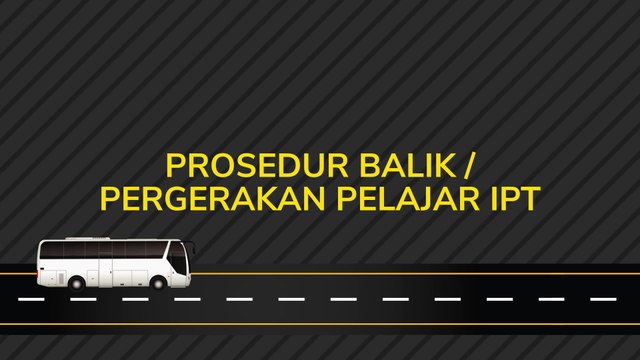 [INFOGRAFIK] Prosedur balik/pergerakan pelajar IPT