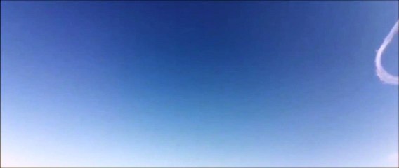 Ce pilote d'avion se la joue artiste