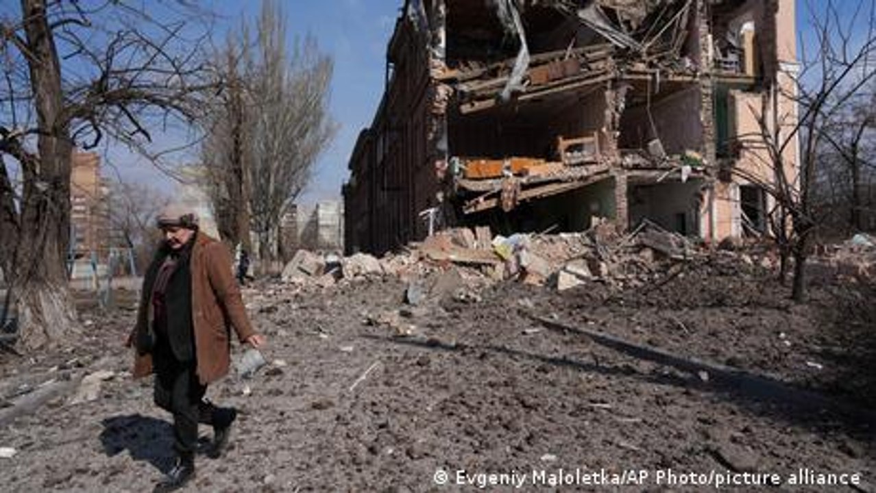 Humanitäre Katastrophe in Mariupol