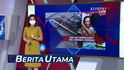 Isak Tangis Keluarga saat Jenazah Bocah Tewas Jatuh ke Gorong-Gorong Ditemukan