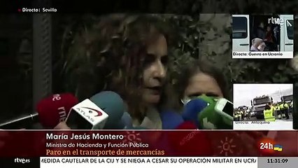 El Gobierno acusa a los huelguistas del transporte de tener relación con Putin