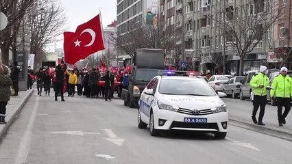 Son dakika gündem: Vatandaşlar şehitlere saygı için yürüdü