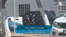 Drama en Sonora: niña de 7 años intenta rescatar a su padre de sicarios