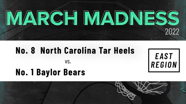 North Carolina Tar Heels Vs. Baylor Bears: NCAA Tournament Odds, Stats, Trends