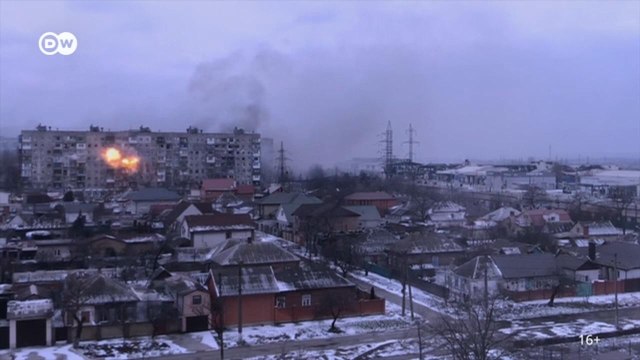 Ад на земле - шокирующие кадры из разрушенного в результате агрессии Путина украинского Мариуполя (18.03.2022)