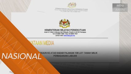 Diskaun 30 peratus pajakan tanah milik Perbadanan Labuan