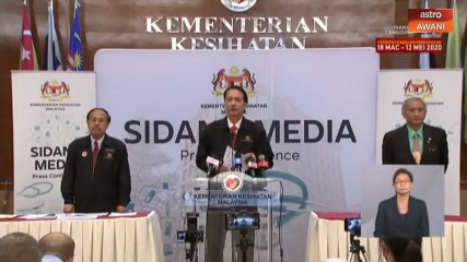 Tiada kematian dicatatkan, kes baharu kembali kepada dua digit