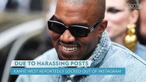 Kanye West Is Being Locked Out of His Instagram by Meta for 24 Hours Due to Harassing Posts - PEOPLE
