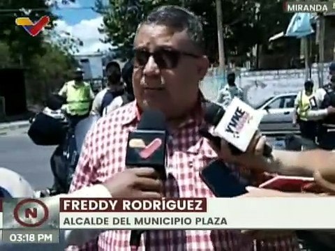 Miranda | Más de 200 funcionarios de diferentes organismos policiales desplegados en el mcpio. Plaza